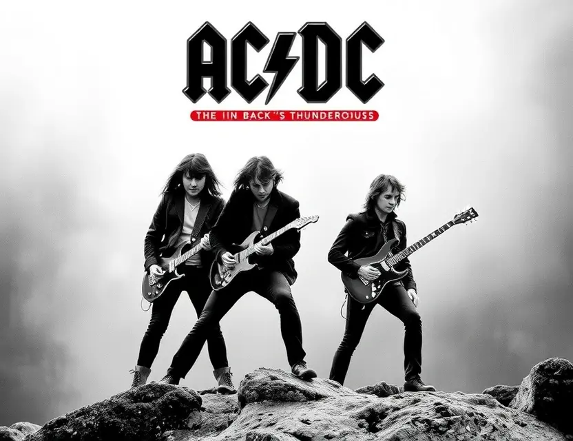 AC/DC's Thunderous "Back in Black