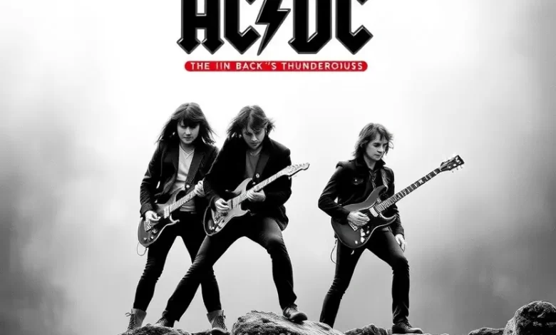 Photo of AC/DC’s Thunderous «Back in Black